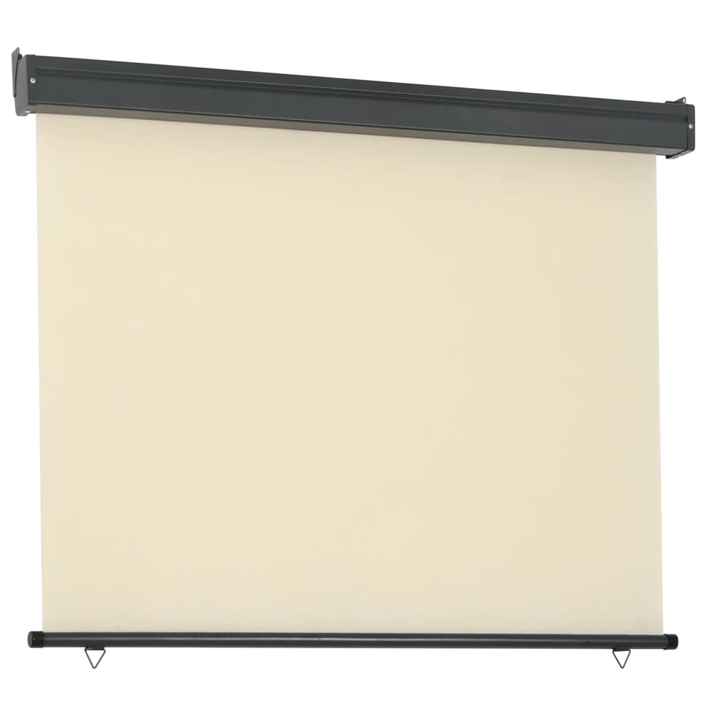 vidaXL Balkonscherm Crème 122x250cm - 35% Korting!
