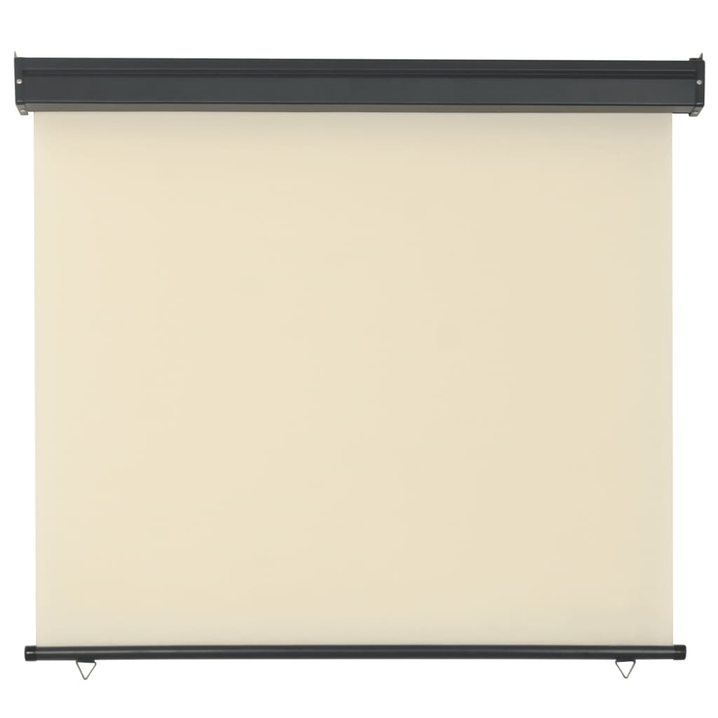 vidaXL Balkonscherm Crème 122x250cm - 35% Korting!