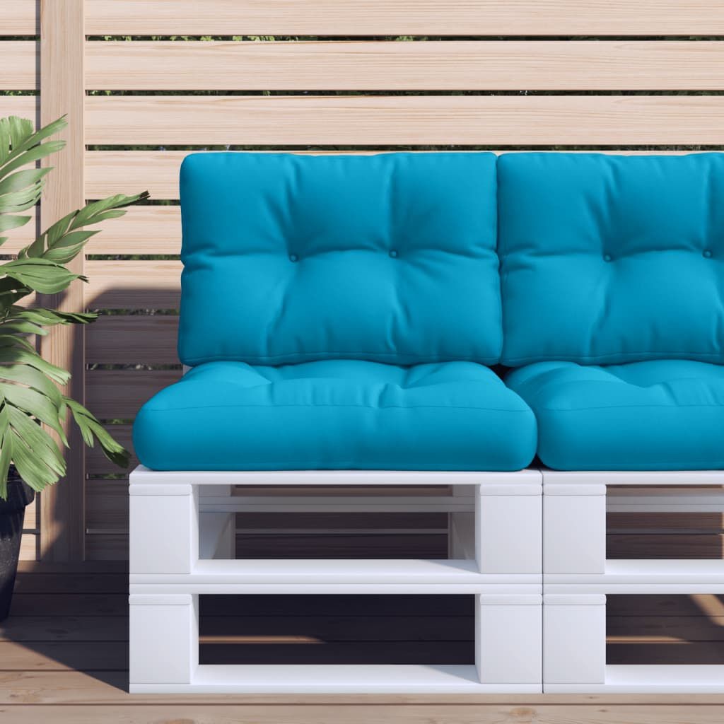 VidaXL Palletkussens Lichtblauw - 53% Korting!