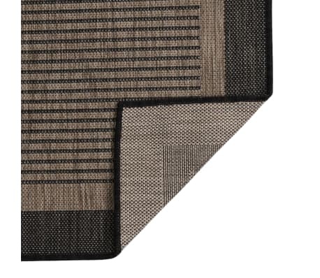 vidaXL Buitenkleed Donkerbruin 80x150cm - 35% Korting!