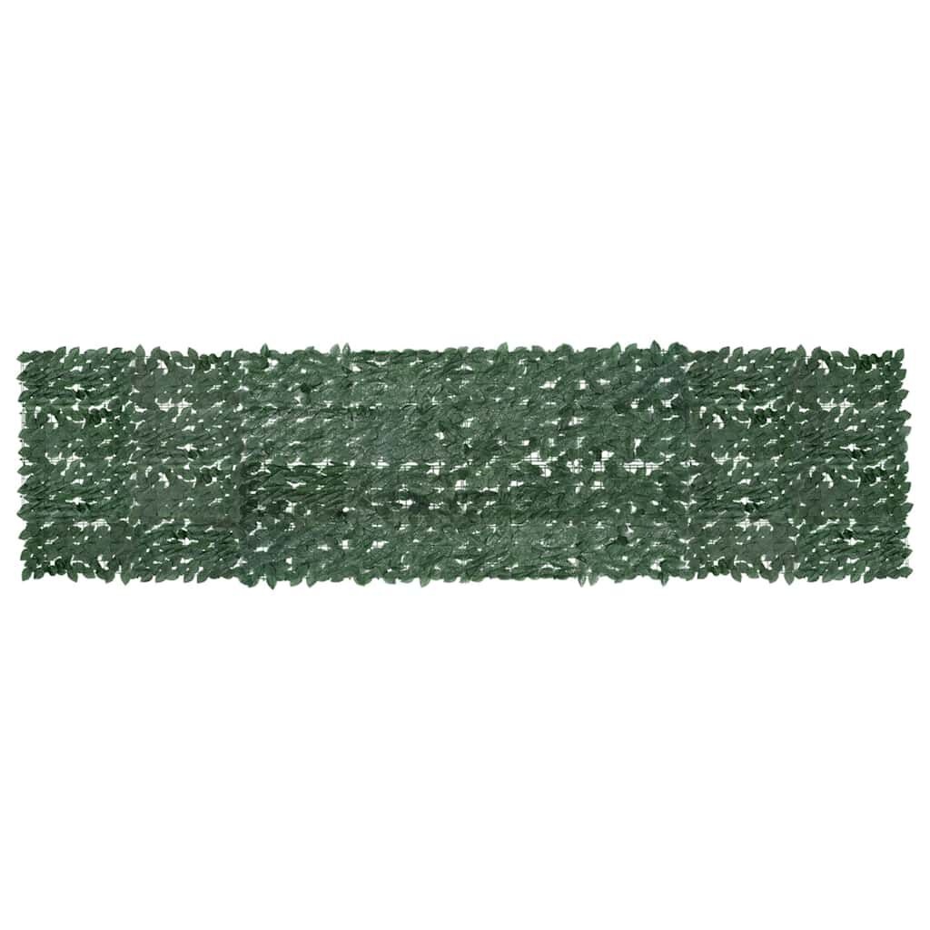 VidaXL Balkonscherm Donkergroen 400x100 - 35% Korting!