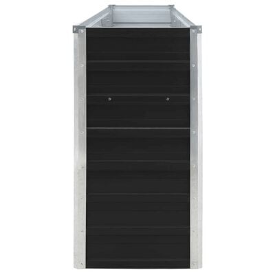 vidaXL Verhoogde Plantenbak 320cm Antraciet - 35% Korting!