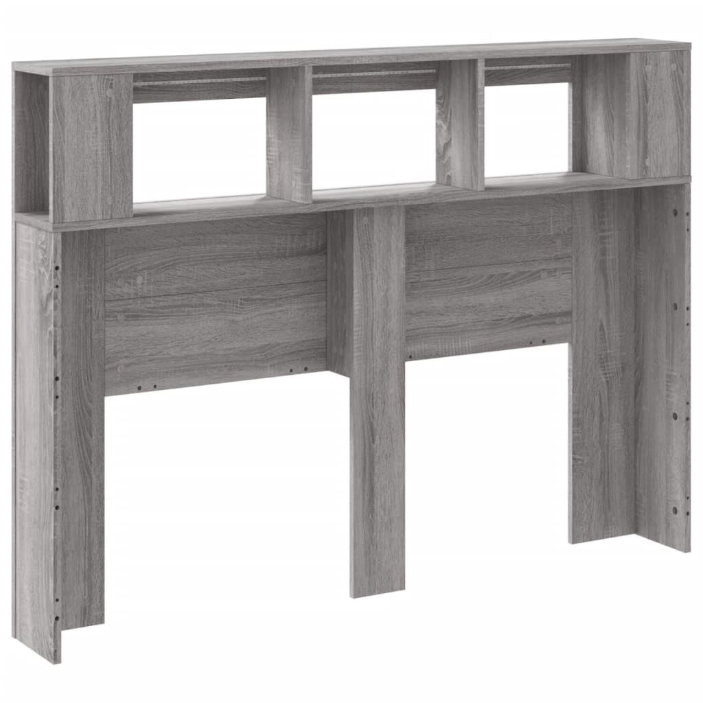LED Hoofdeinde 140cm Grijs Sonoma - 35% Korting!