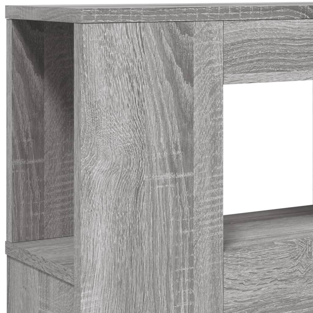 LED Hoofdeinde 140cm Grijs Sonoma - 35% Korting!