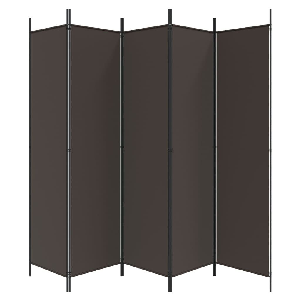 Kamerscherm 6 Panelen Bruin 300x200cm -64% Korting! (Schroeven Missen)