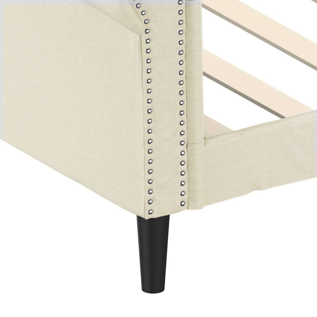 vidaXL Slaapbank Crème 90x200 - 35% Korting!
