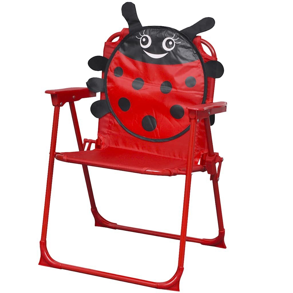 vidaXL Bistroset Kinderen Rood m. Parasol -35%