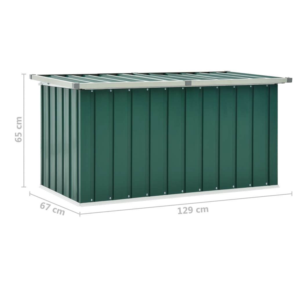 vidaXL Tuinbox Groen 129cm - 35% Korting! (Gebruikt)