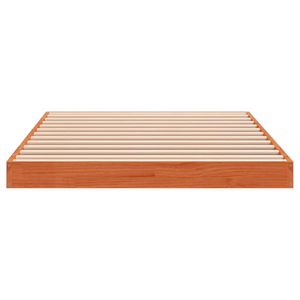 Grenen Bedframe 90x190 cm Wasbruin - 62% Korting!