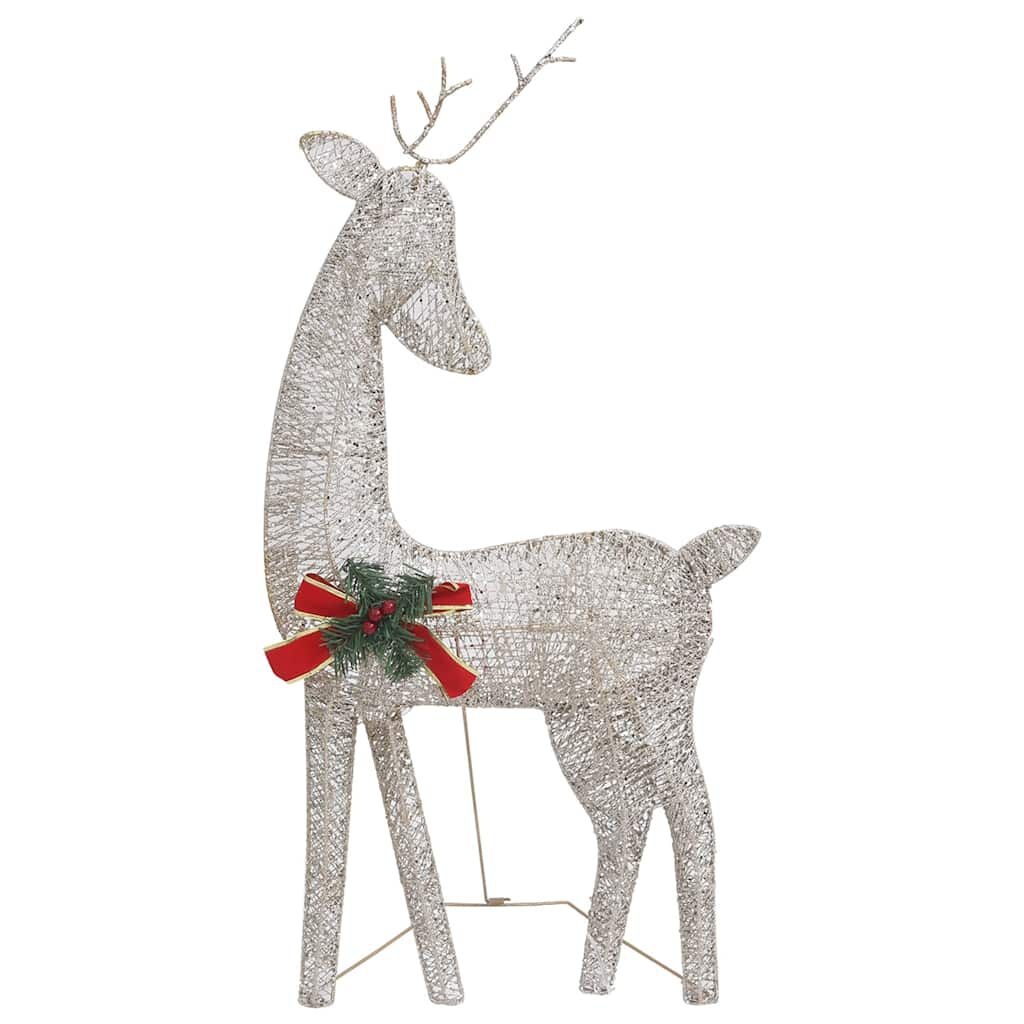 Kerst Rendierfamilie Goud - 270cm - 57% Korting!