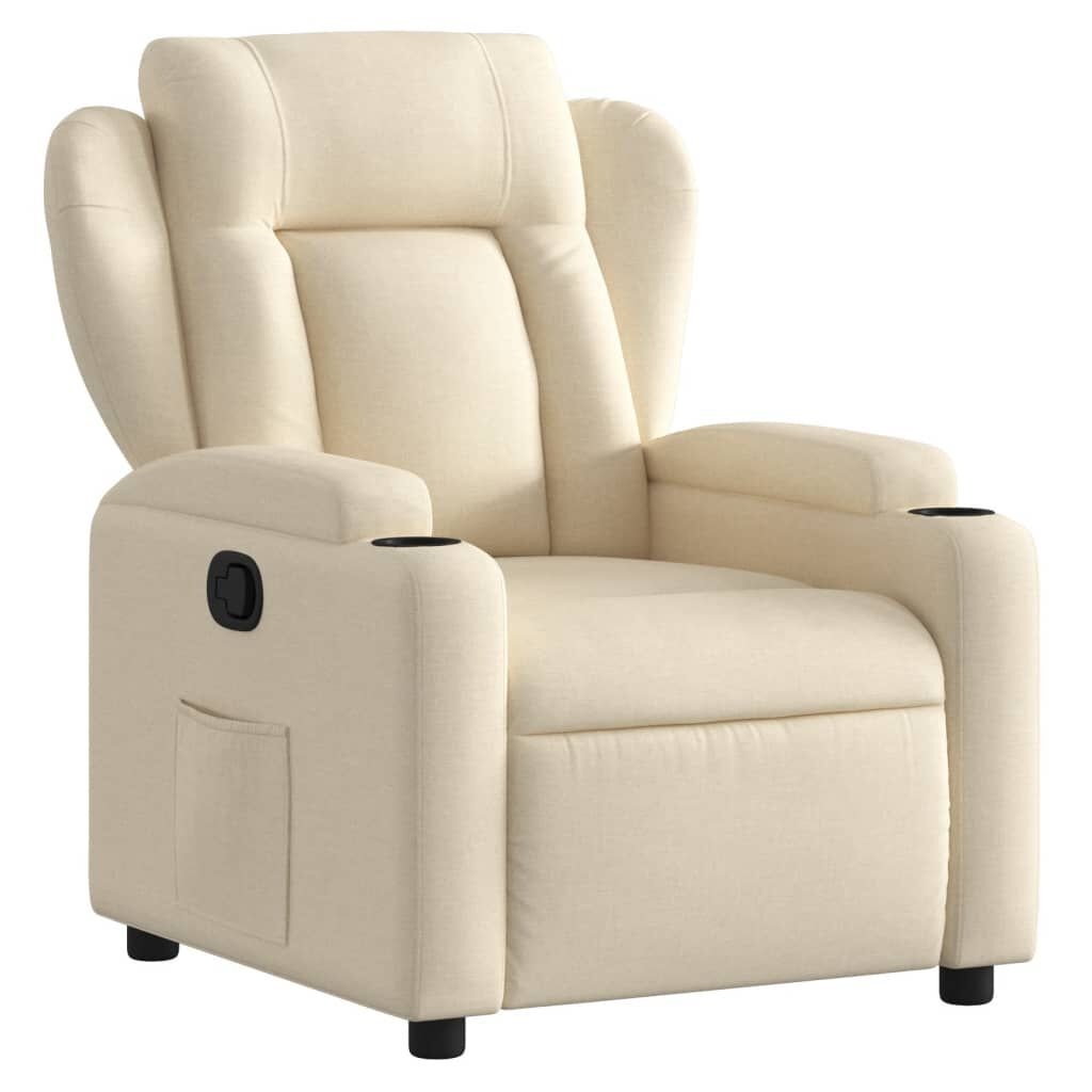 vidaXL Crème Fauteuil Verstelbaar - 35% Korting!