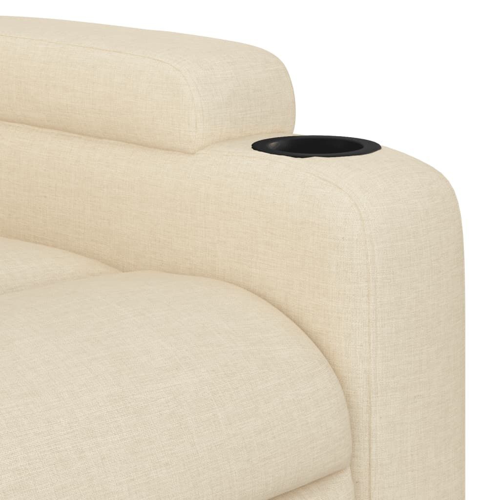 vidaXL Crème Fauteuil Verstelbaar - 35% Korting!