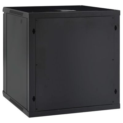 VidaXL Netwerkkast 12U 19" - 35% Korting! Muurmontage