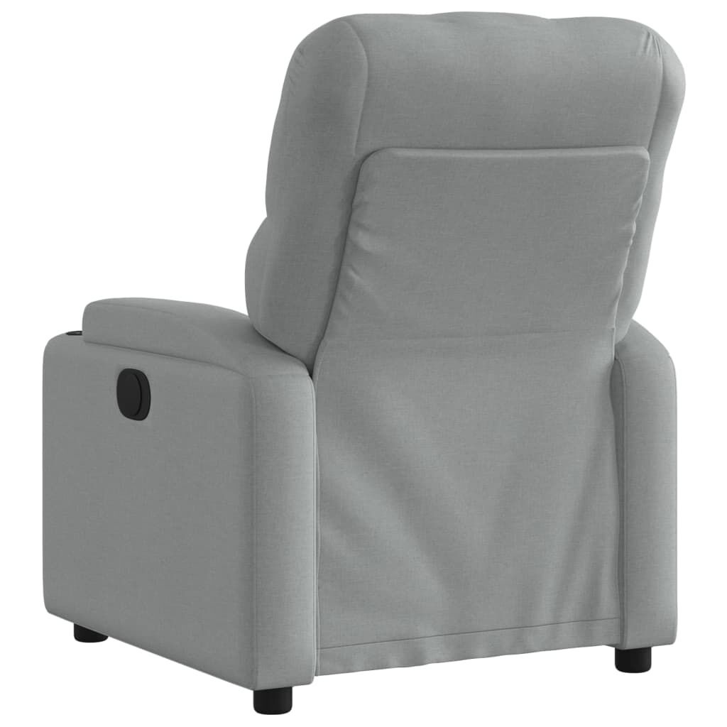 vidaXL Verstelbare Fauteuil Lichtgrijs - 35% Korting!
