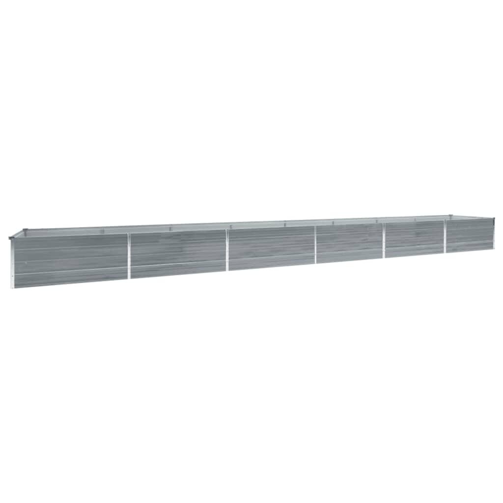 VidaXL Plantenbak Gegalvaniseerd 600cm - 55% Korting!