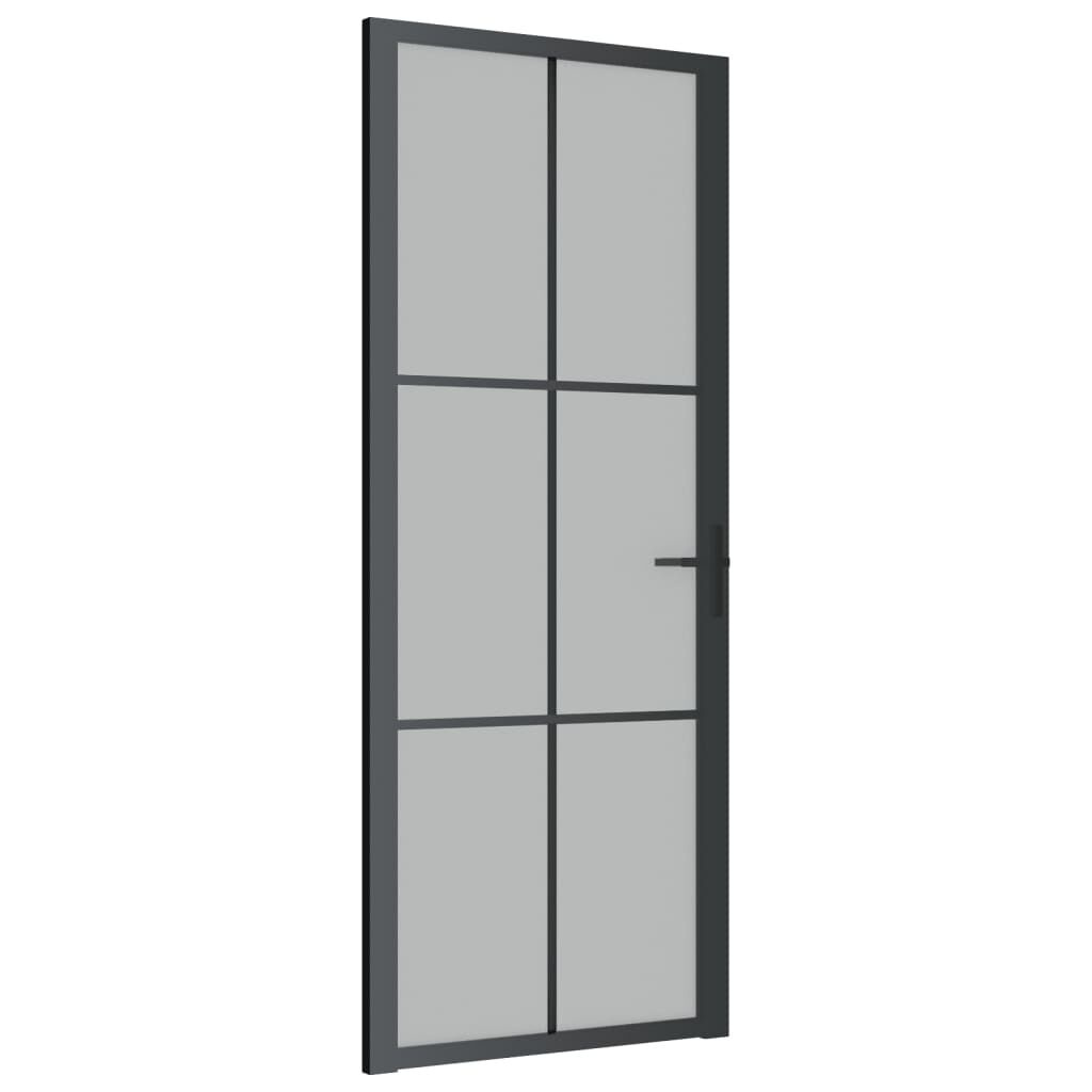 vidaXL Binnendeur 83x201,5cm Zwart - 45% Korting!