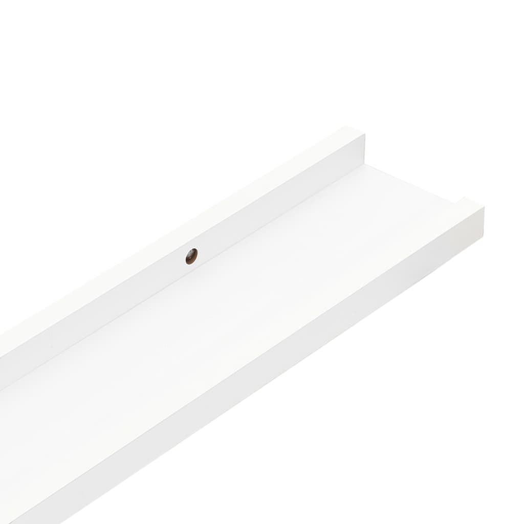 vidaXL Wandschappen (4 st) Wit 60cm - 47% Korting!