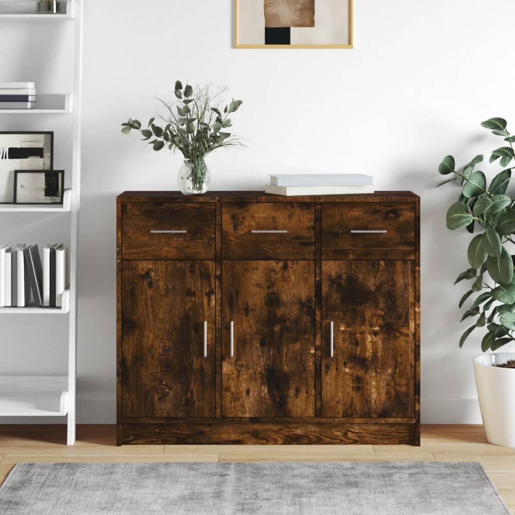 VidaXL Dressoir Gerookt Eiken 91cm - 45% Korting!