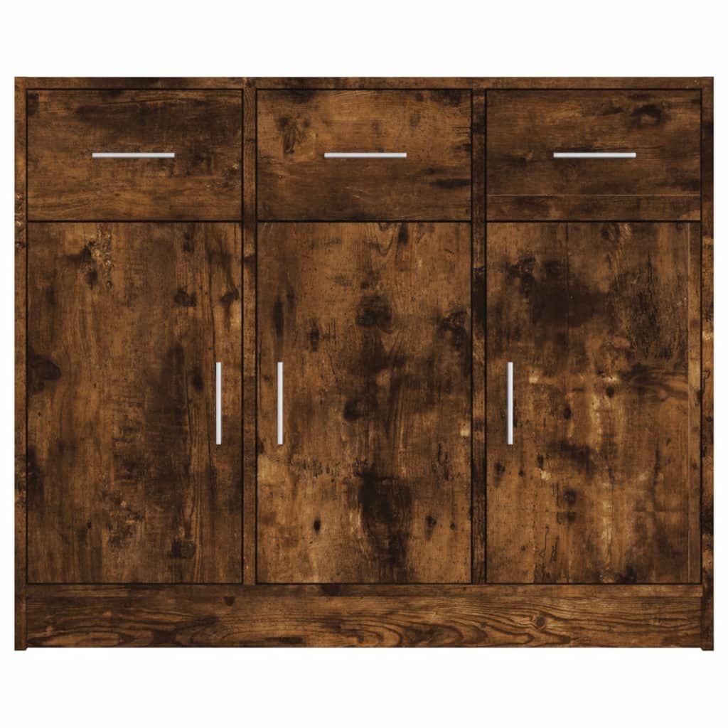 VidaXL Dressoir Gerookt Eiken 91cm - 45% Korting!