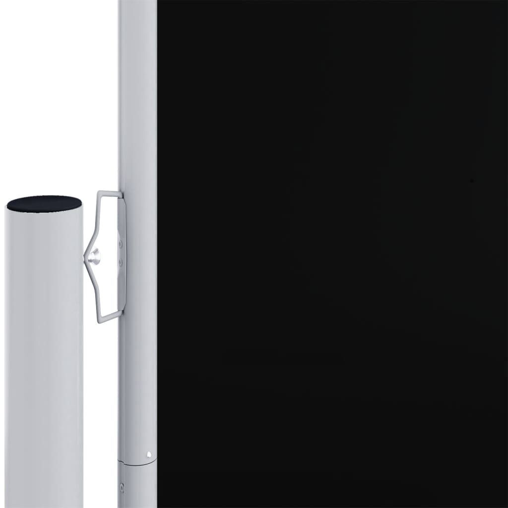 VidaXL Uittrekbaar Windscherm 220x600 Zwart - 45% Korting!