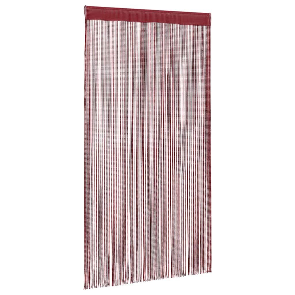 vidaXL Draadgordijnen Wijnrood 140x250cm (2 st) - 35% Korting!
