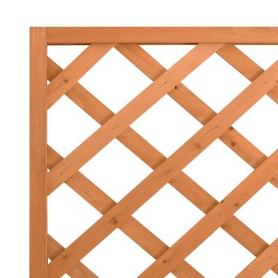 VidaXL Plantenbak met Latwerk Vurenhout Bruin - 35% Korting!