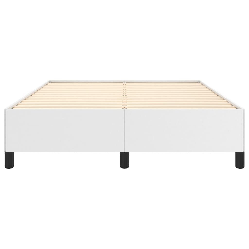 VidaXL Bedframe Wit 140x200cm - Kunstleer - 35% Korting!