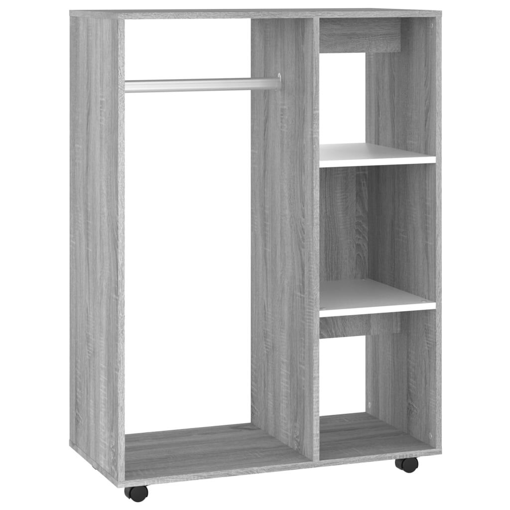 vidaXL Kledingkast Grijs Sonoma Eiken 80x40x110cm - 35% Korting!