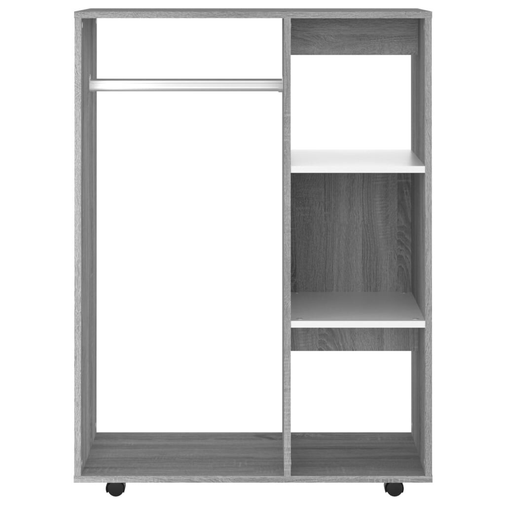 vidaXL Kledingkast Grijs Sonoma Eiken 80x40x110cm - 35% Korting!