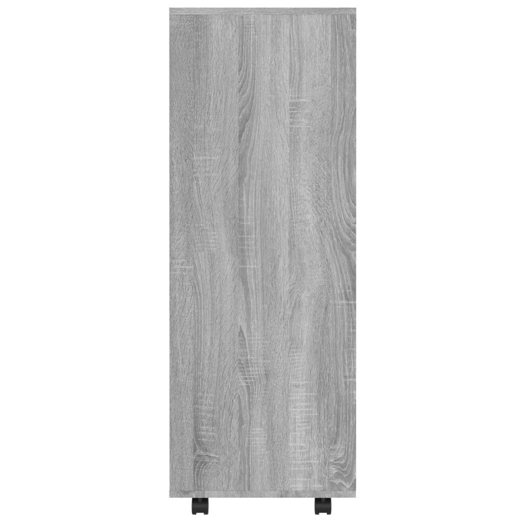 vidaXL Kledingkast Grijs Sonoma Eiken 80x40x110cm - 35% Korting!