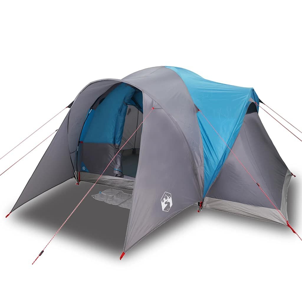 vidaXL Koepeltent 6-persoons Blauw - 35% Korting!