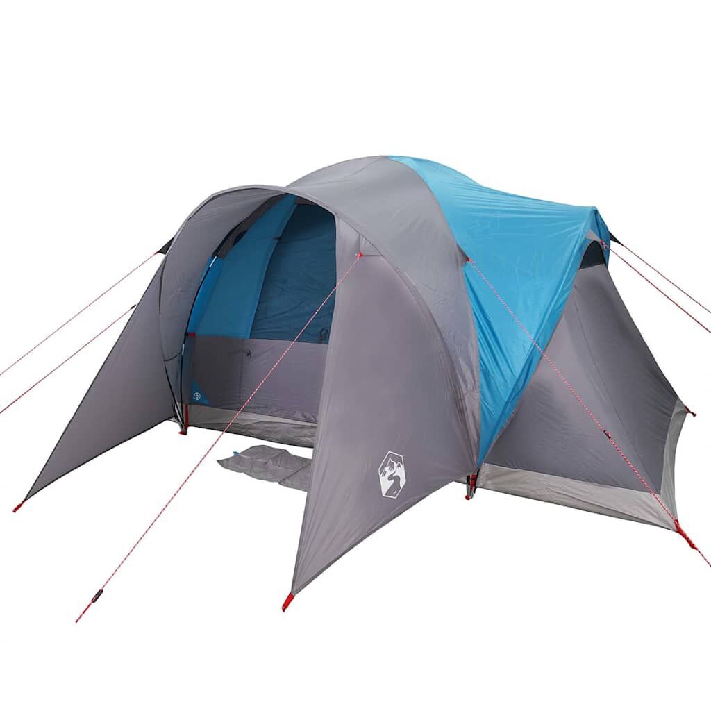 vidaXL Koepeltent 6-persoons Blauw - 35% Korting!