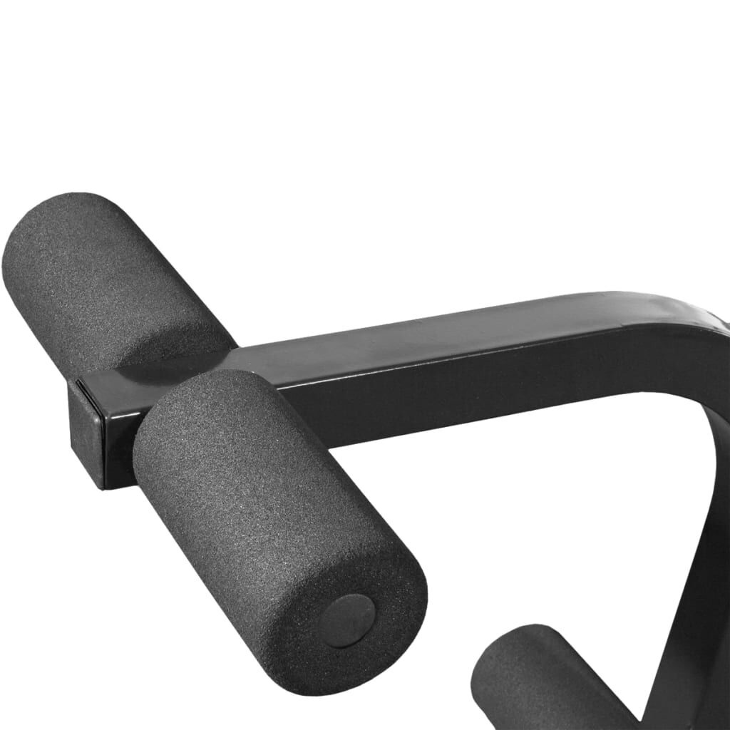 vidaXL Halterbank Zwart - 35% Korting! Perfecte Home Gym