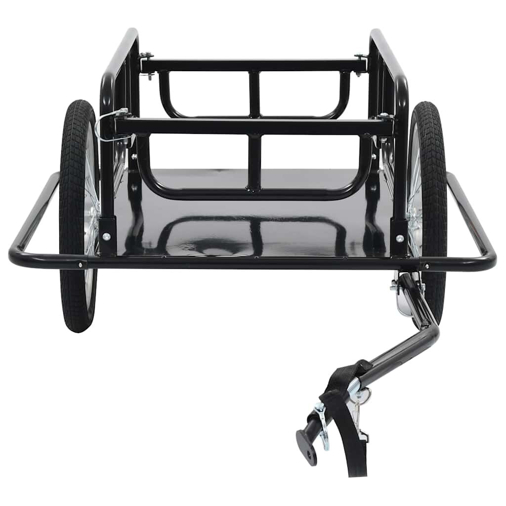 vidaXL Fietstrailer Zwart - 35% Korting! Slechts 1 op voorraad!