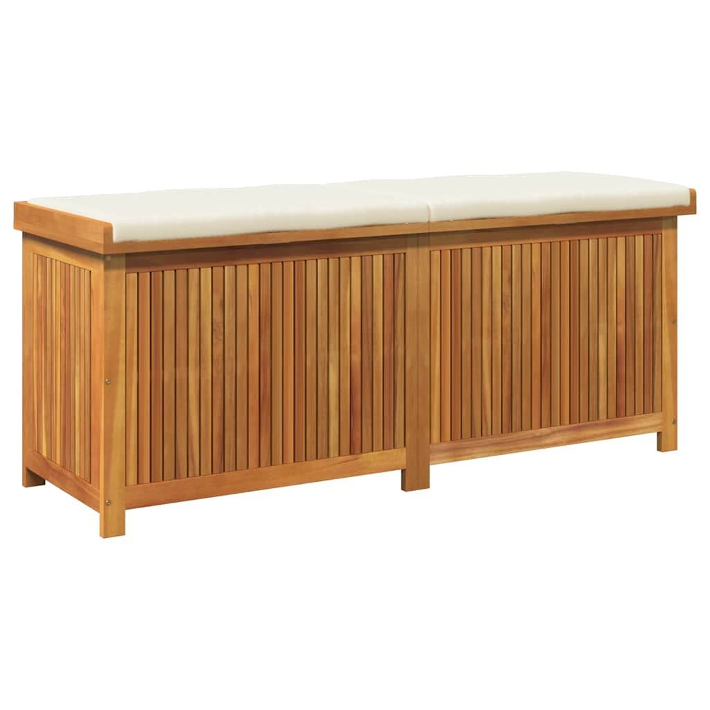 VidaXL Kussenbox Acaciahout 150cm + Kussen - 35% Korting!
