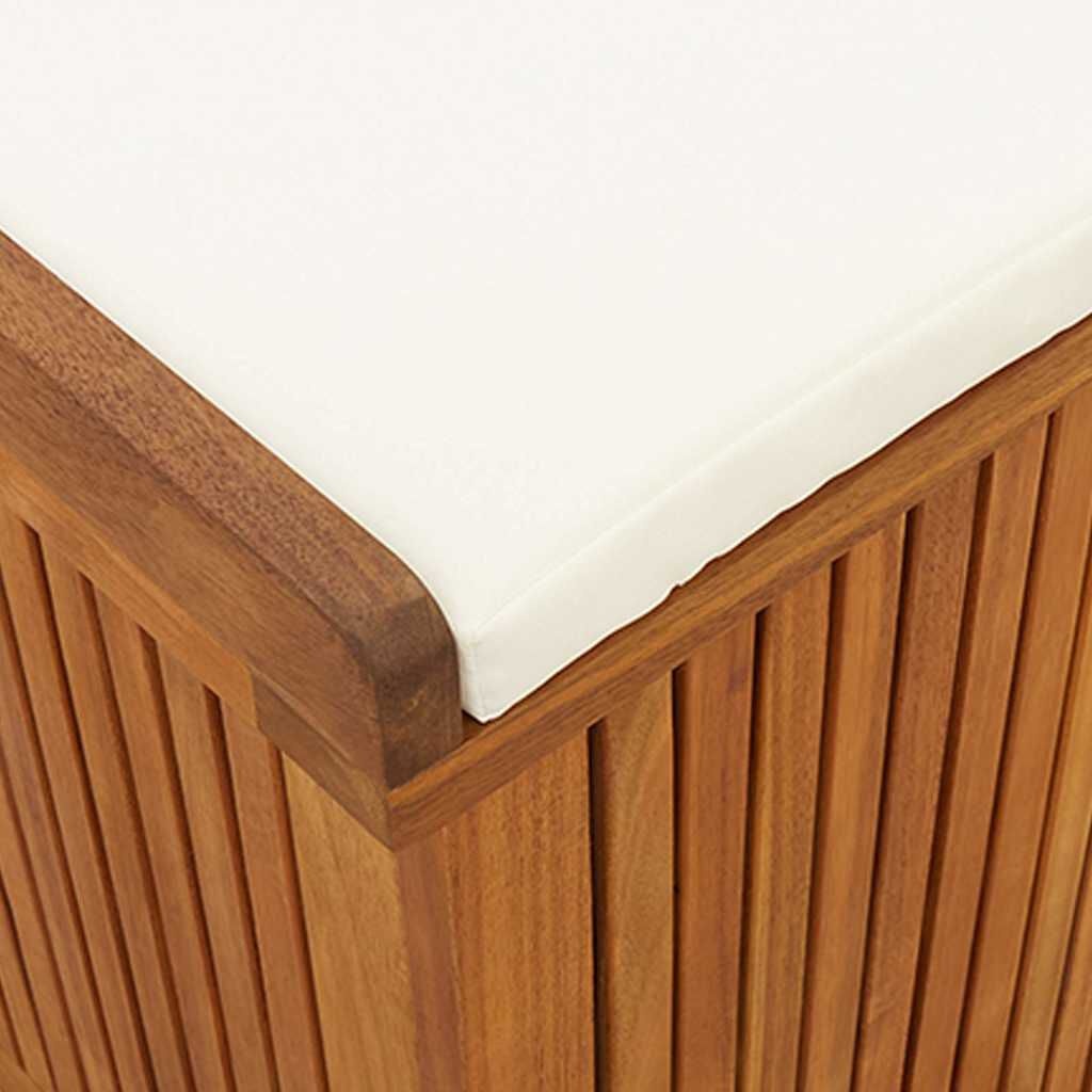 VidaXL Kussenbox Acaciahout 150cm + Kussen - 35% Korting!