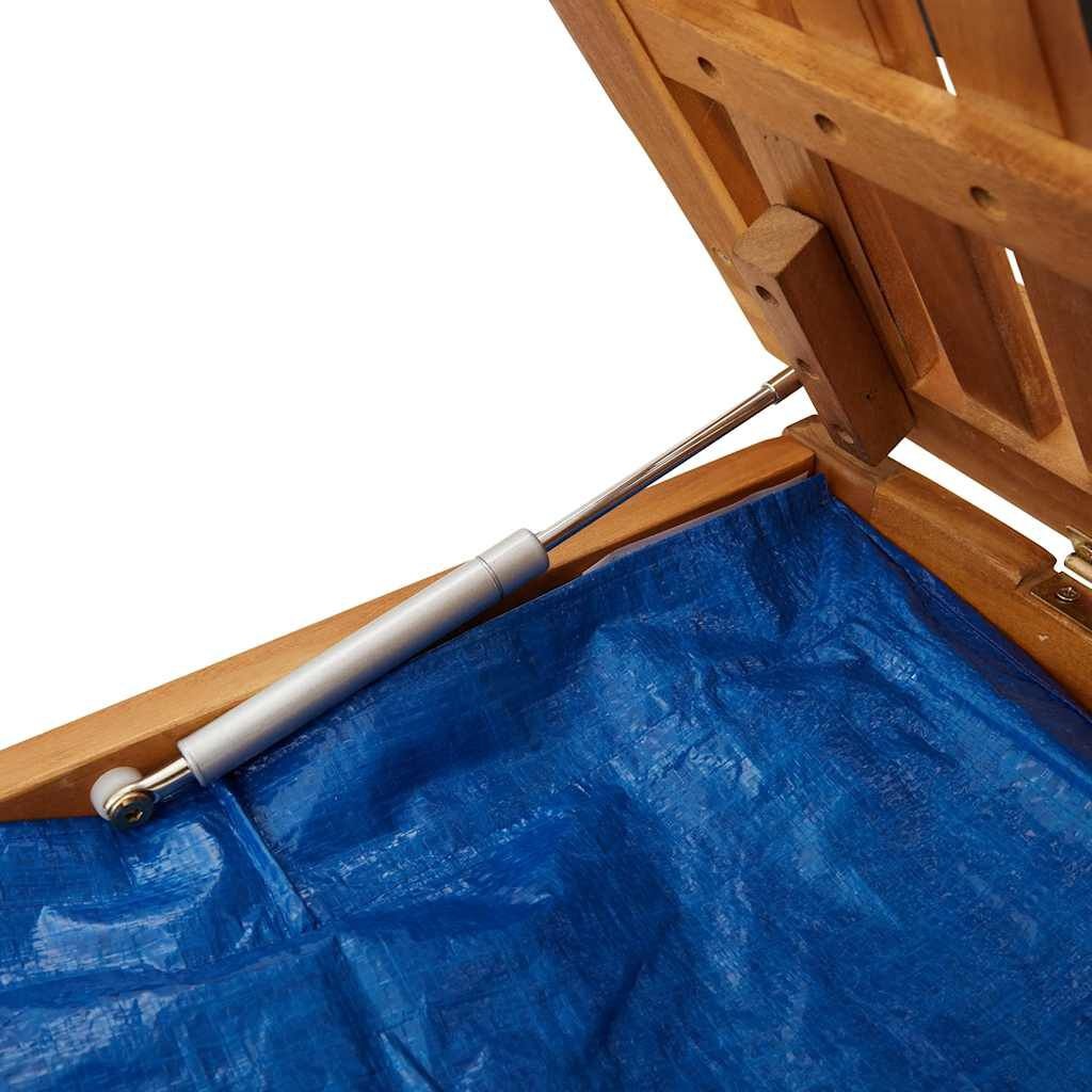 VidaXL Kussenbox Acaciahout 150cm + Kussen - 35% Korting!