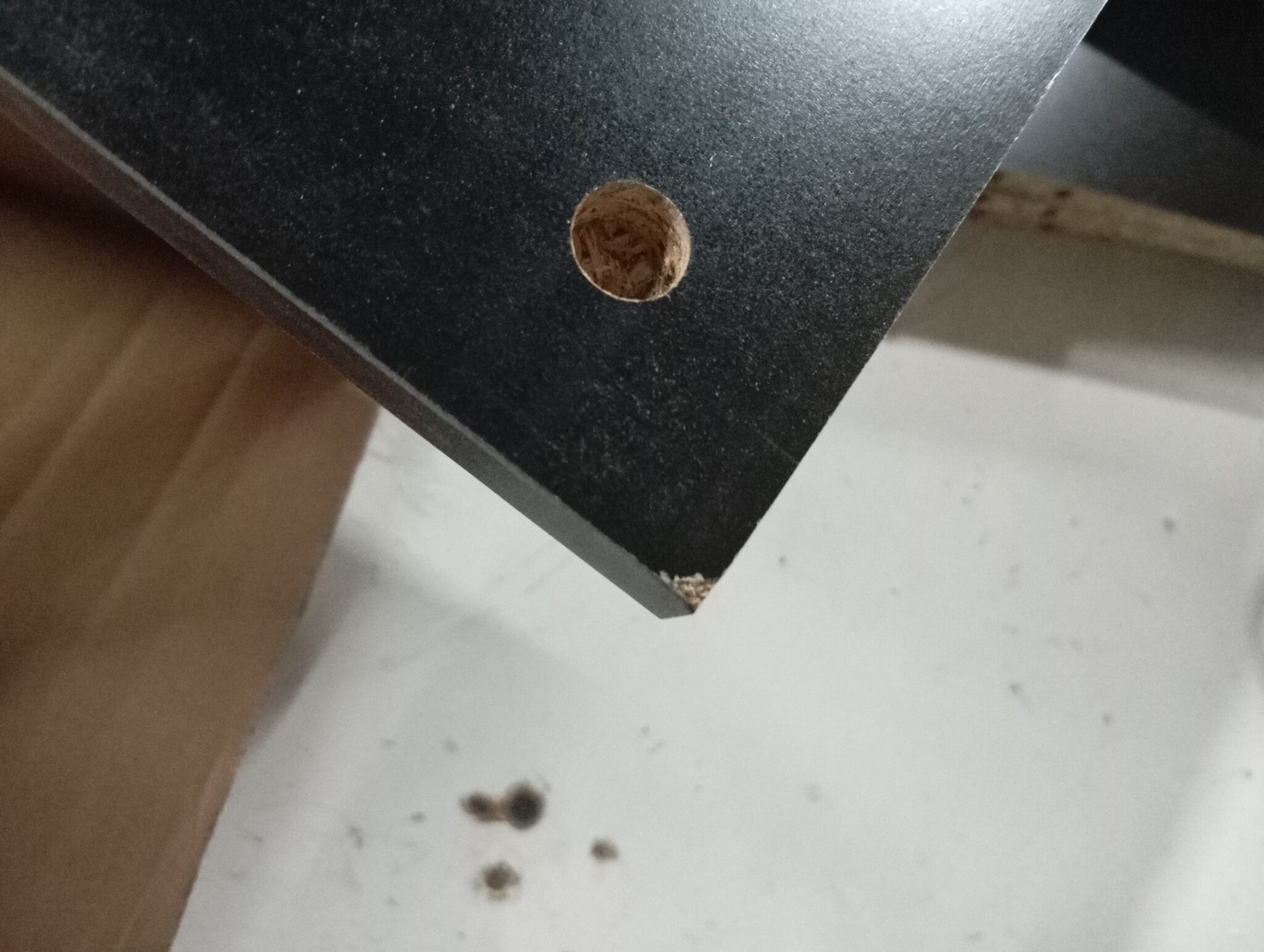 VidaXL Vitrinekast Zwart Hout - Beschadigd - 55% Korting!
