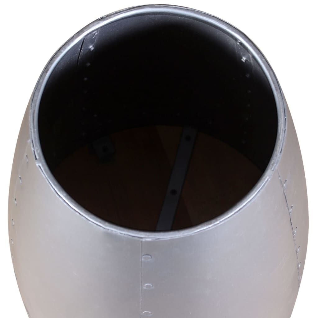 VidaXL Kruk Luchtvaartstijl Gerecycled Hout - 35% Korting!