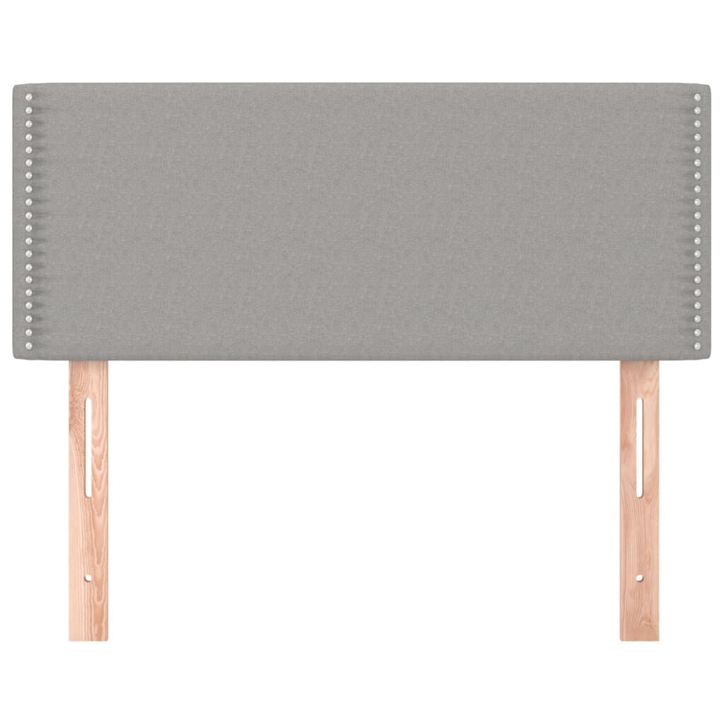 Lichtgrijs Hoofdbord 90cm - VidaXL - 57% Korting!