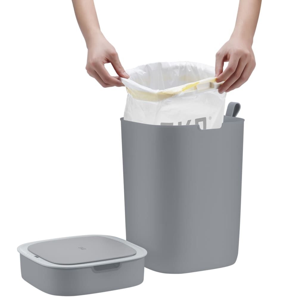 EKO Morandi Sensor Afvalbak 12L Grijs - 65% Korting!