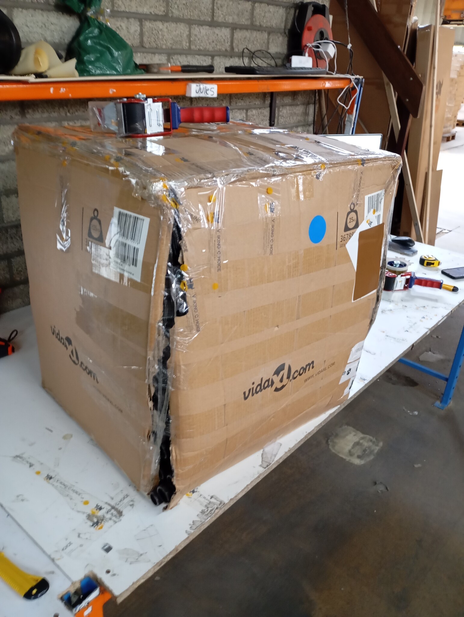 VidaXL Plantenbak met Latwerk Bruin - 45% Korting!