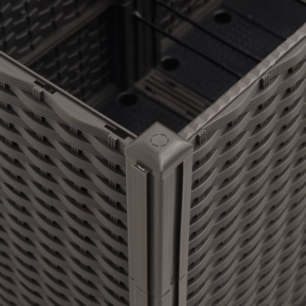 VidaXL Plantenbak met Latwerk Bruin - 45% Korting!