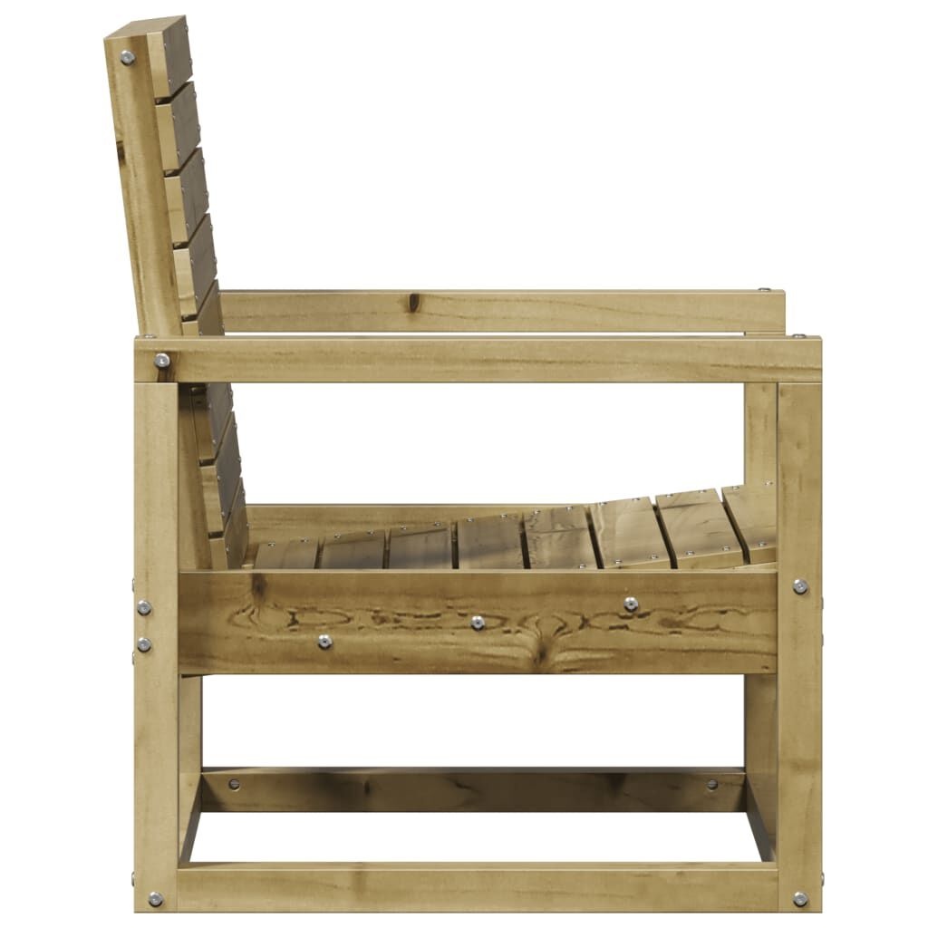 vidaXL 3-delige Loungeset Grenenhout - 35% Korting!
