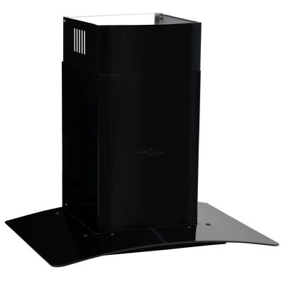 vidaXL Afzuigkap 60cm Zwart RVS -35% (Defect Mogelijk)