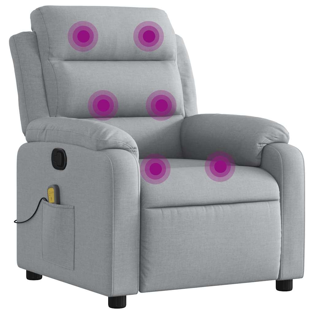Massagestoel Lichtgrijs - 35% Korting! (Schroeven Missen)