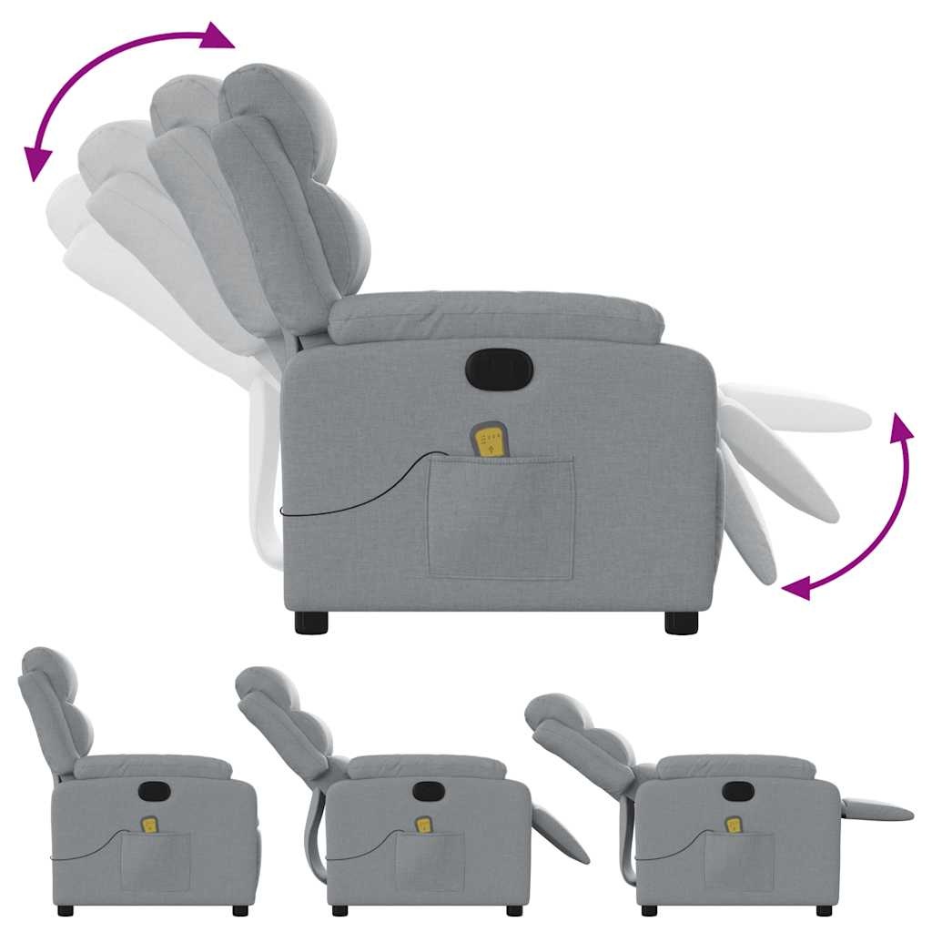 Massagestoel Lichtgrijs - 35% Korting! (Schroeven Missen)
