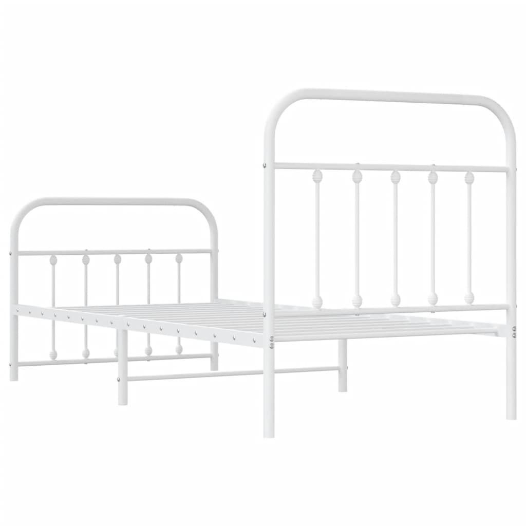 VidaXL Bedframe 90x190 Wit - 45% Korting! (Retour)