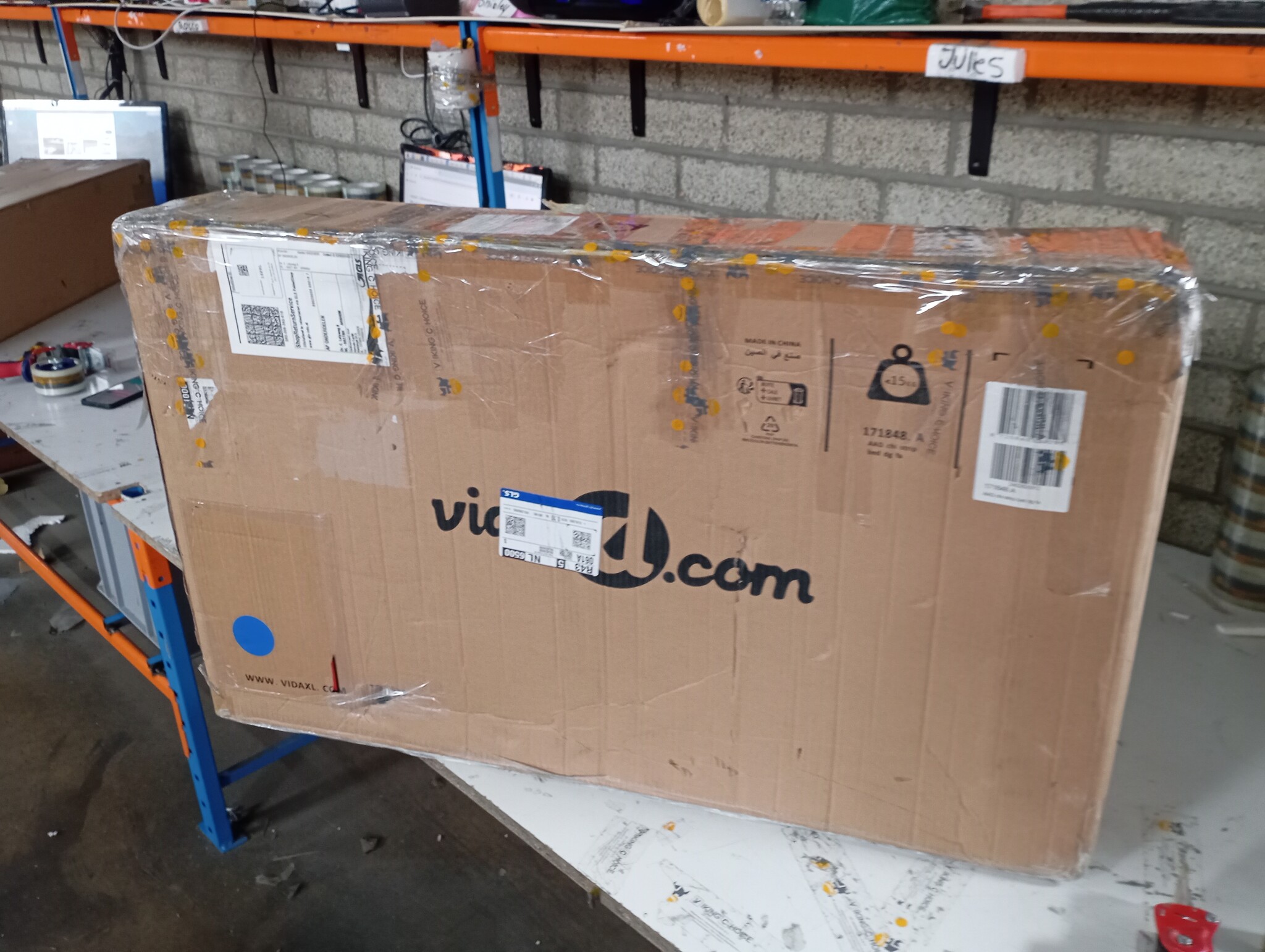 vidaXL Hondenmand 90x53cm Donkergrijs - 45% Korting!