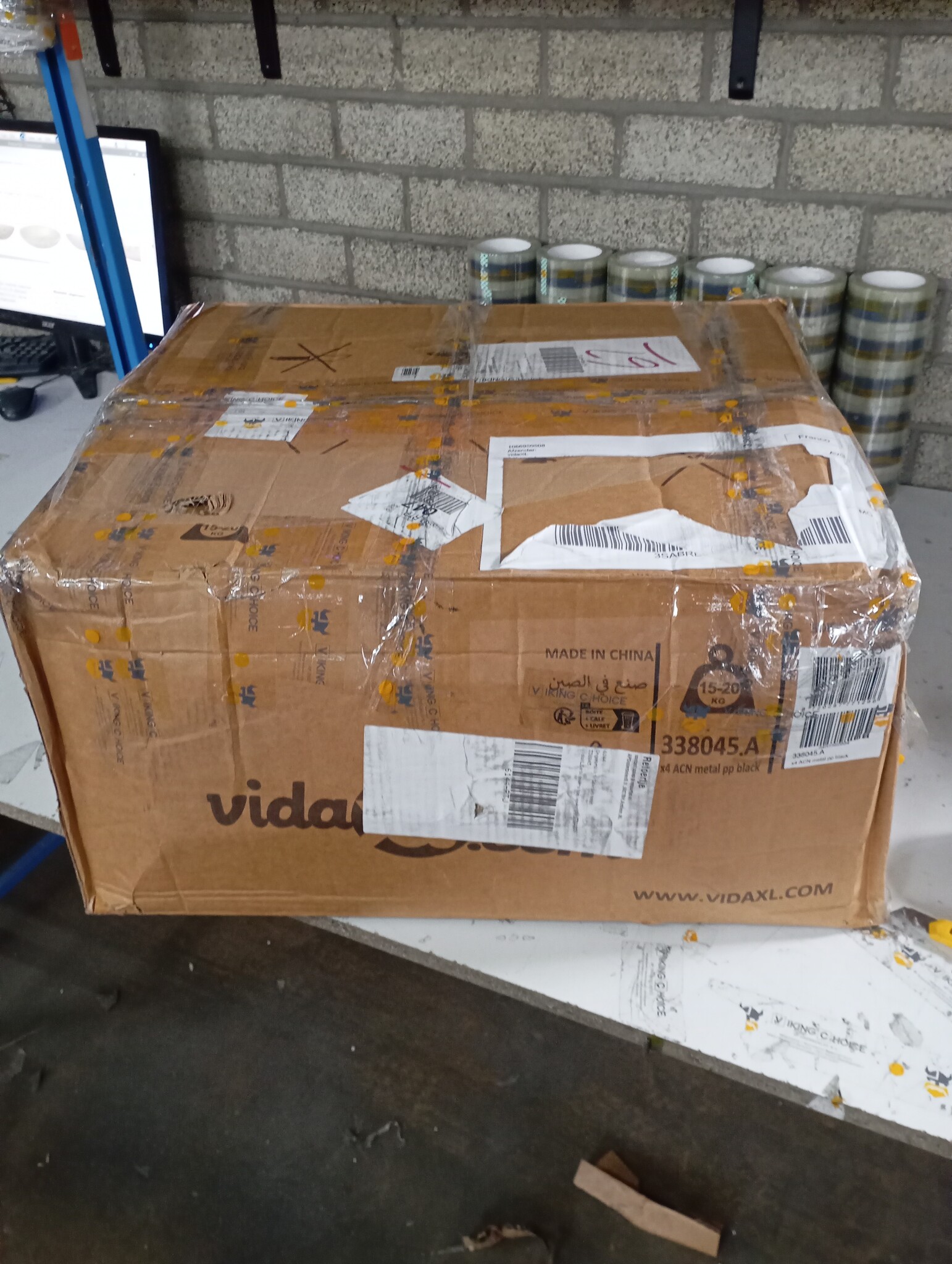 vidaXL Eetkamerstoelen Zwart (4 st.) - 45% Korting!